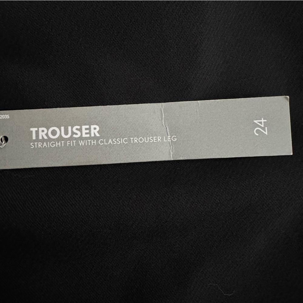 Loft Plus Marisa Trouser Pants Black Size 24 NEW - Picture 13 of 14